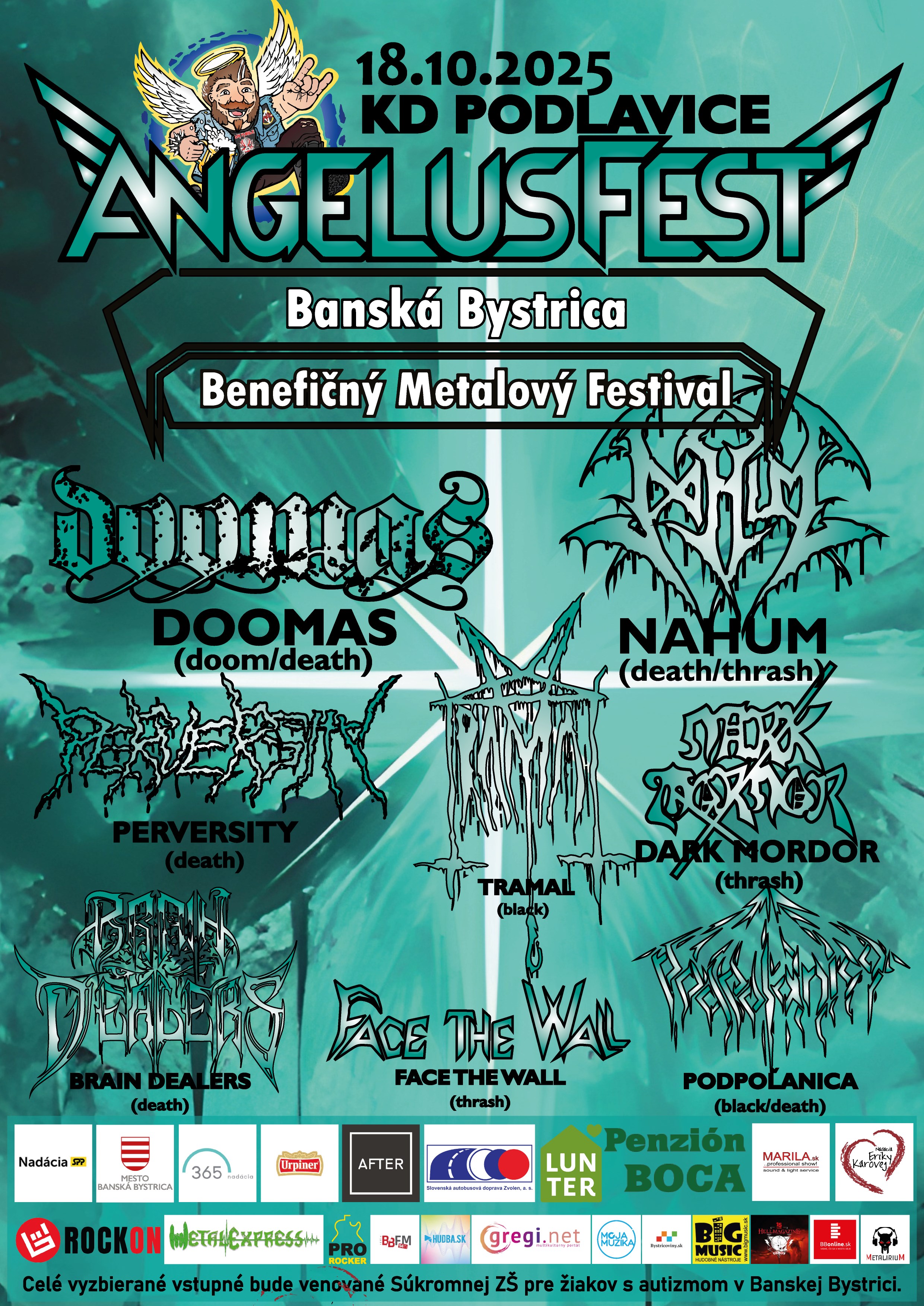metalový koncert